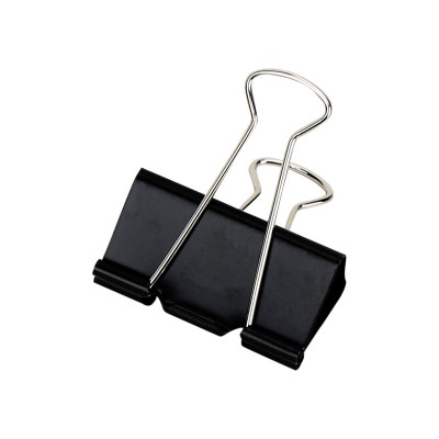 Hot sale stationery metal Paper Binder Clips 15/19/25/32/41/51 mm color binder clip for Office Home and Schools