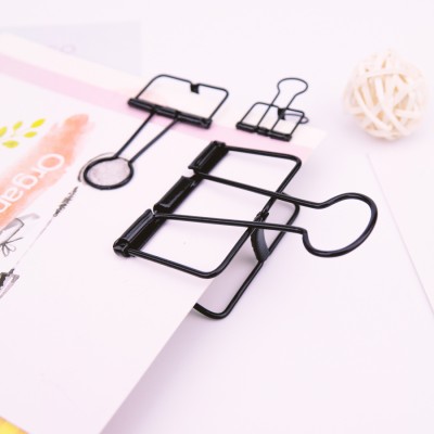 Office Stationery Colorful Decorative Files Metal Binder Clips