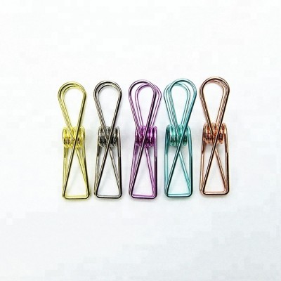 Custom Different Colors Metal Clothes Fish Clips