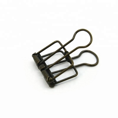 2020 New Office Binder Clips Accessories Stationery Product File Large Black Hollow Out Clip