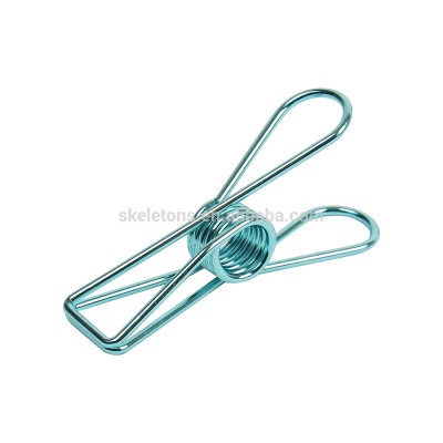 Promotional price blue spring steel office fish shaped clip